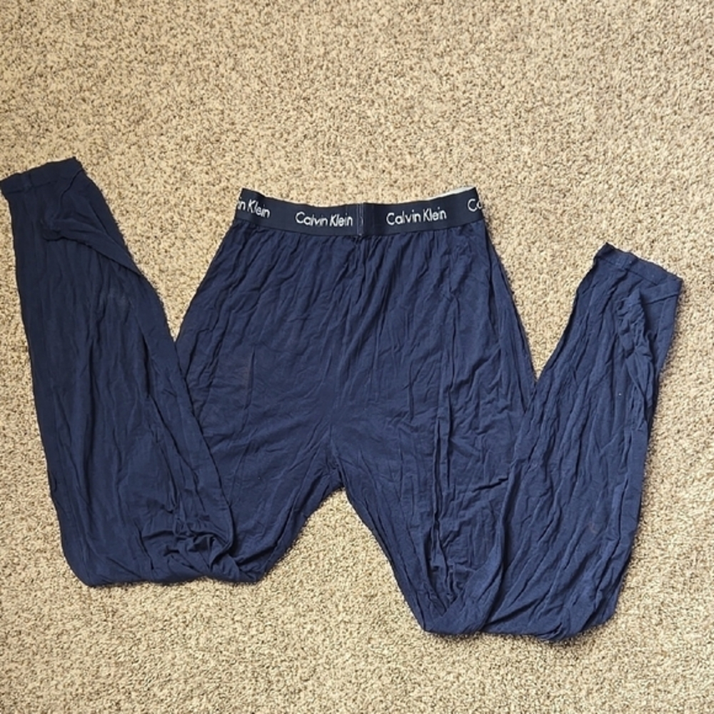 Calvin Klein Navy Lounge Pants - Picture 3 of 3